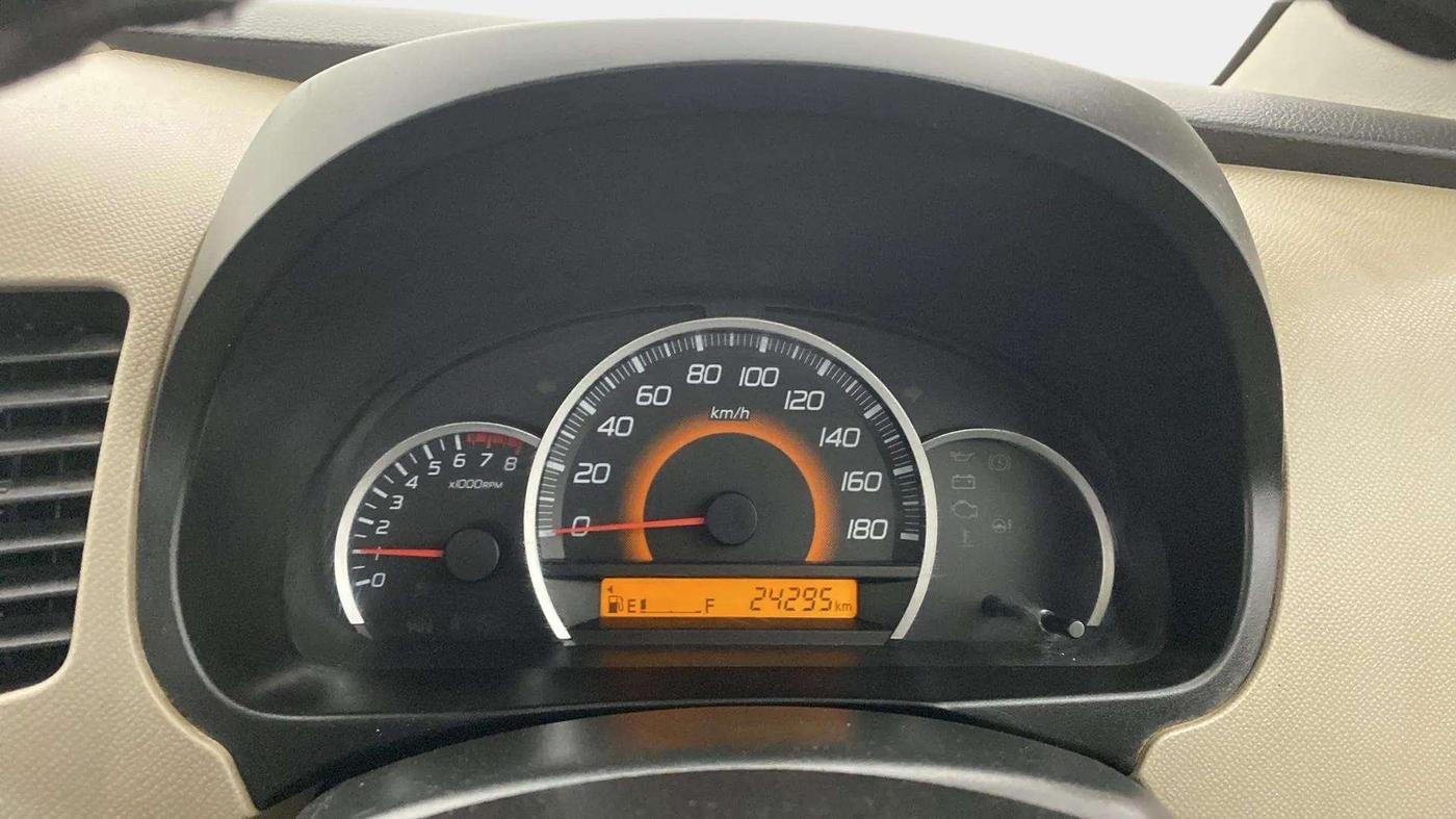 2015 Maruti Wagon R 1.0 VXI, Petrol, Manual, 24,448 km, Odometer Image