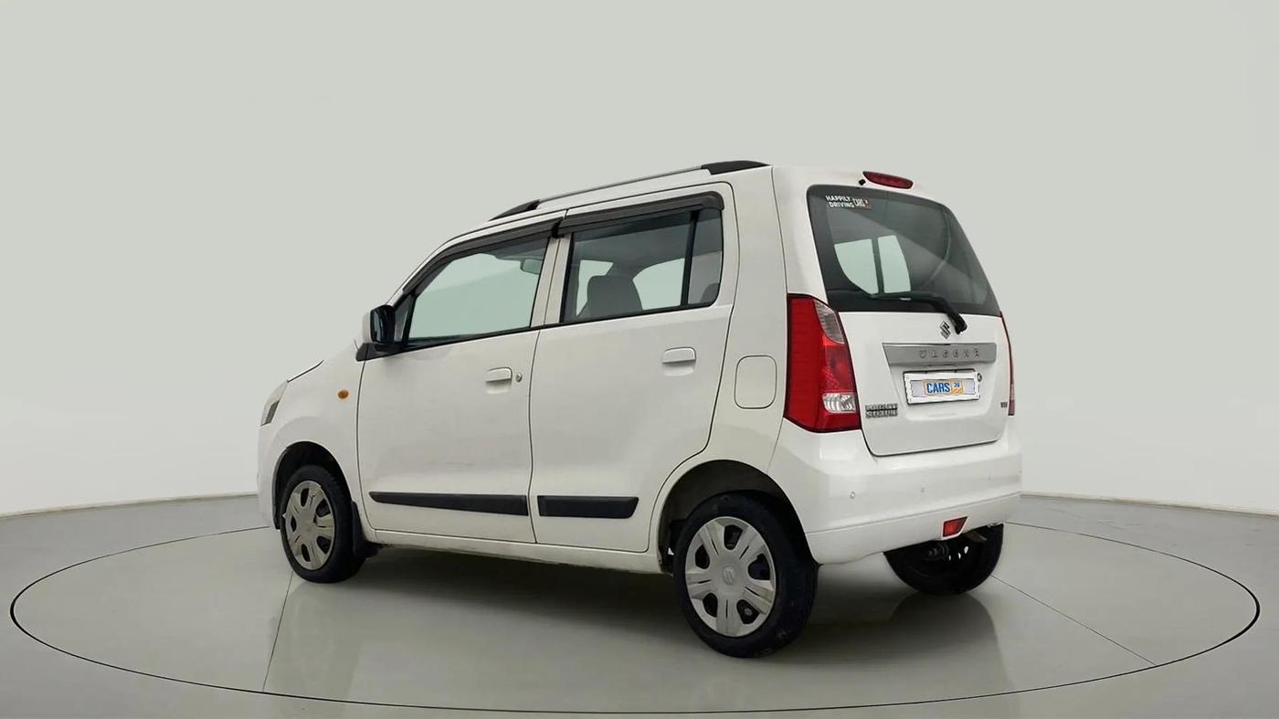 2015 Maruti Wagon R 1.0 VXI, Petrol, Manual, 24,448 km, Left Back Diagonal