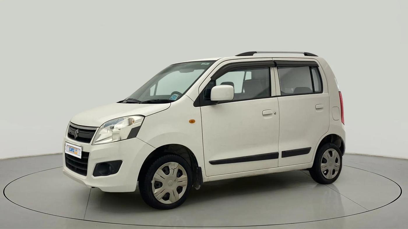 2015 Maruti Wagon R 1.0 VXI, Petrol, Manual, 24,448 km, Left Front Diagonal