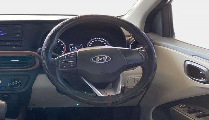 2022 Hyundai AURA S 1.2 CNG, CNG, Manual, 58,206 km, Steering Wheel Close Up