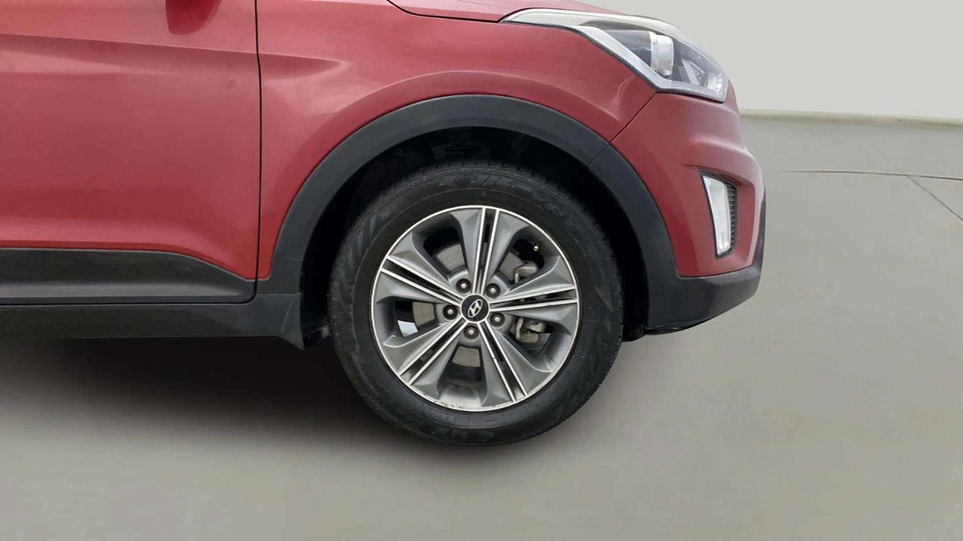 2017 Hyundai Creta SX PLUS AT 1.6 PETROL, Petrol, Automatic, 54,816 km, Right Front Wheel