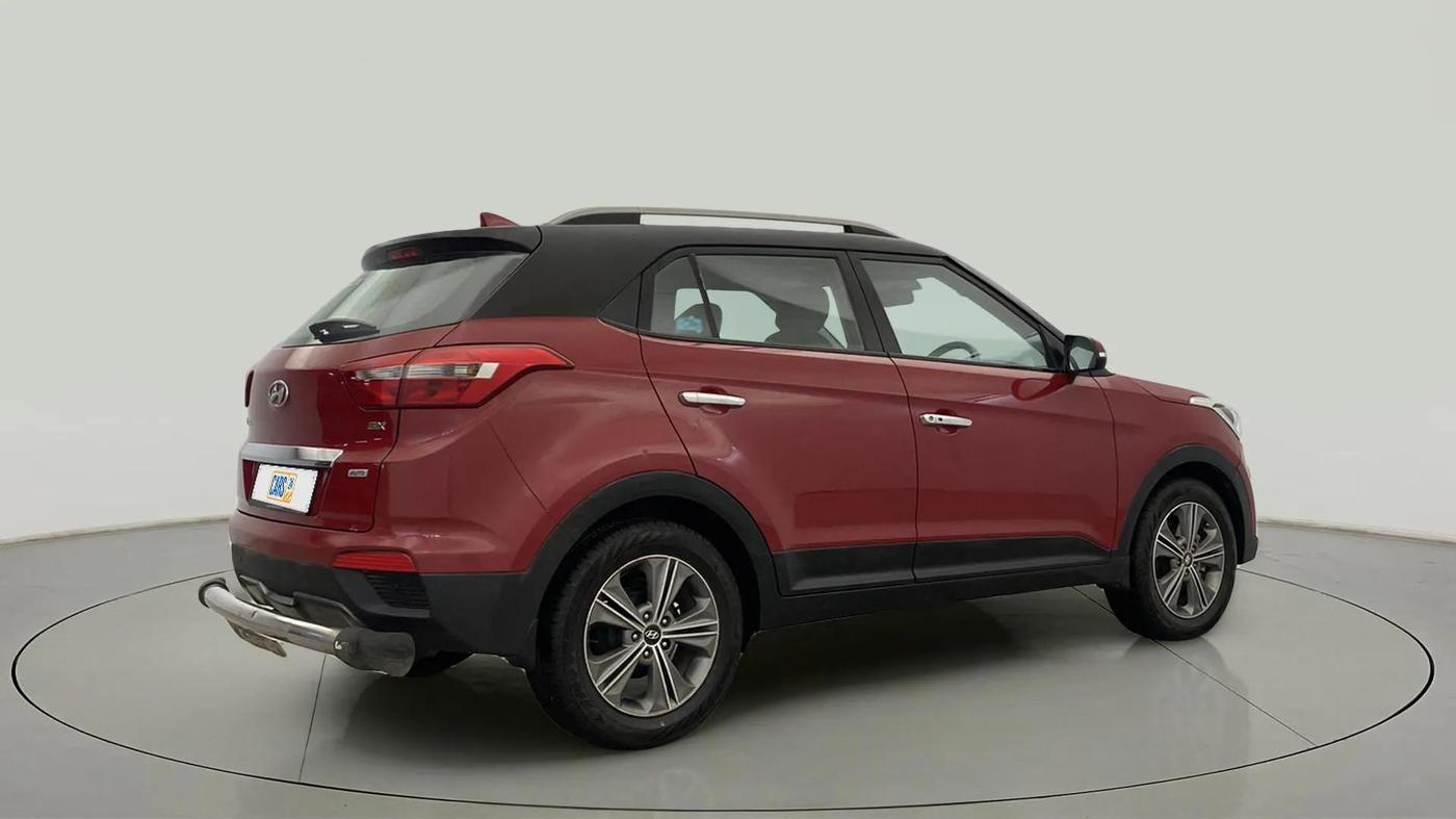 2017 Hyundai Creta SX PLUS AT 1.6 PETROL, Petrol, Automatic, 54,816 km, Right Back Diagonal