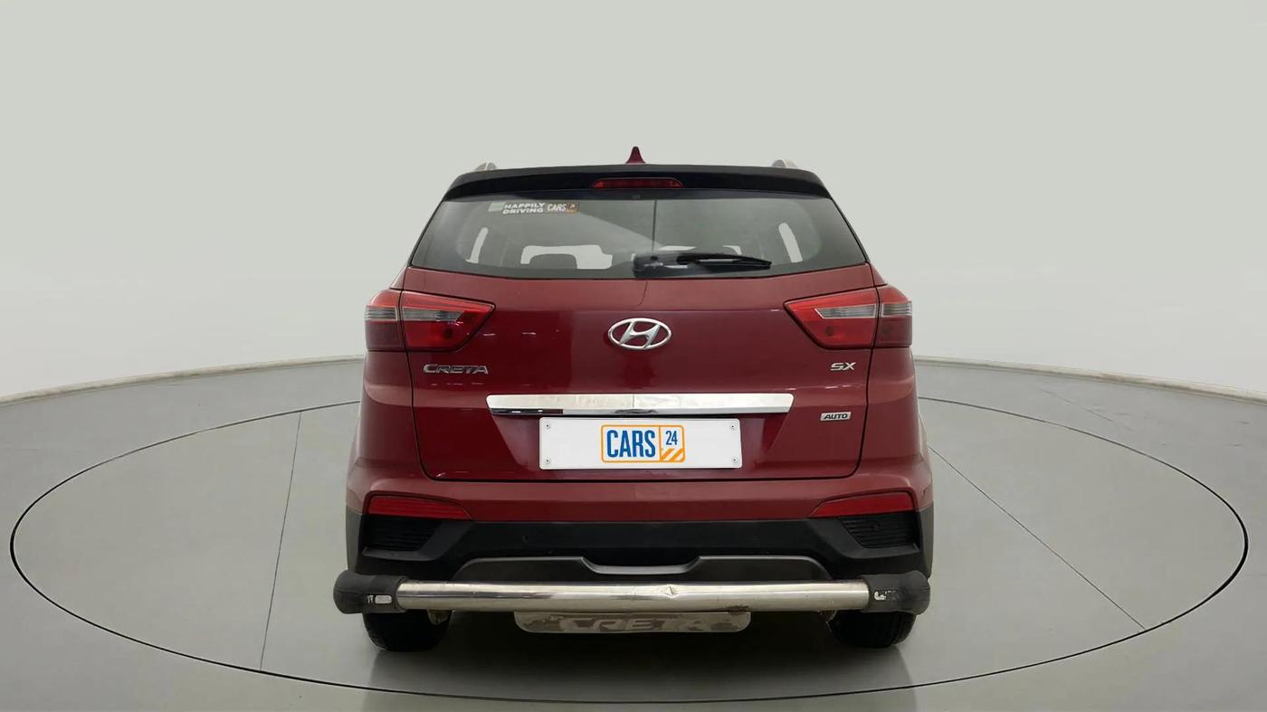 2017 Hyundai Creta SX PLUS AT 1.6 PETROL, Petrol, Automatic, 54,816 km, Back/Rear
