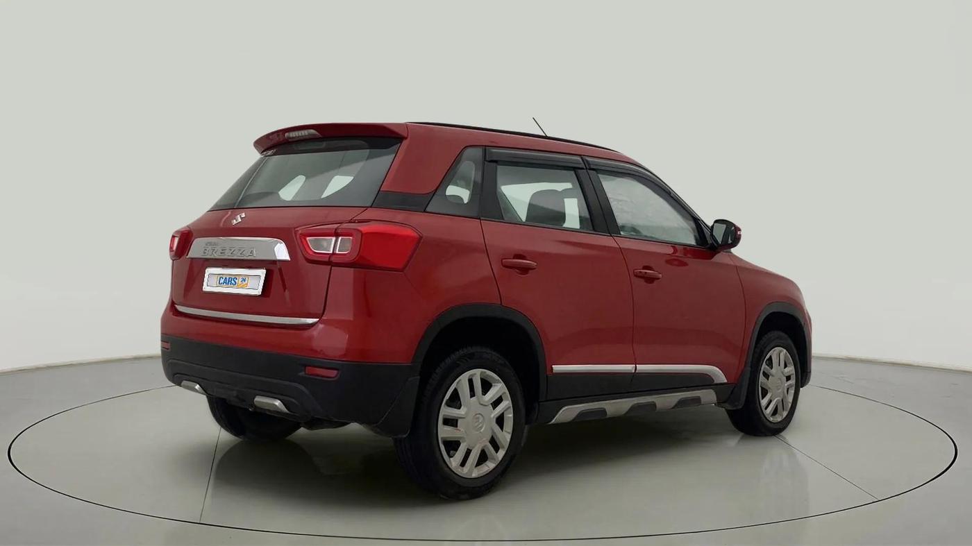2020 Maruti Vitara Brezza VXI AT SHVS, Petrol, Automatic, 53,893 km, Right Back Diagonal
