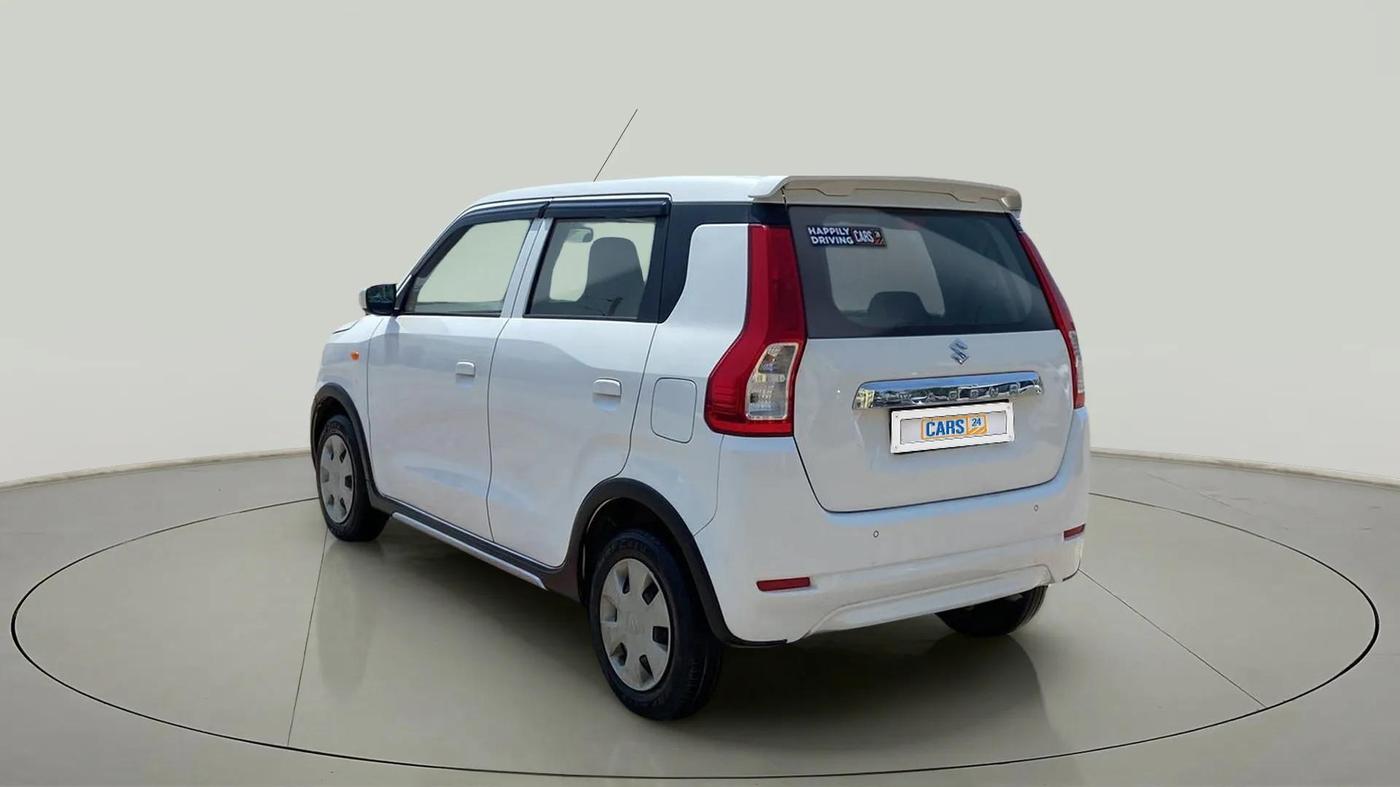 2019 Maruti New Wagon-R VXI 1.0, Petrol, Manual, 25,959 km, Left Back Diagonal