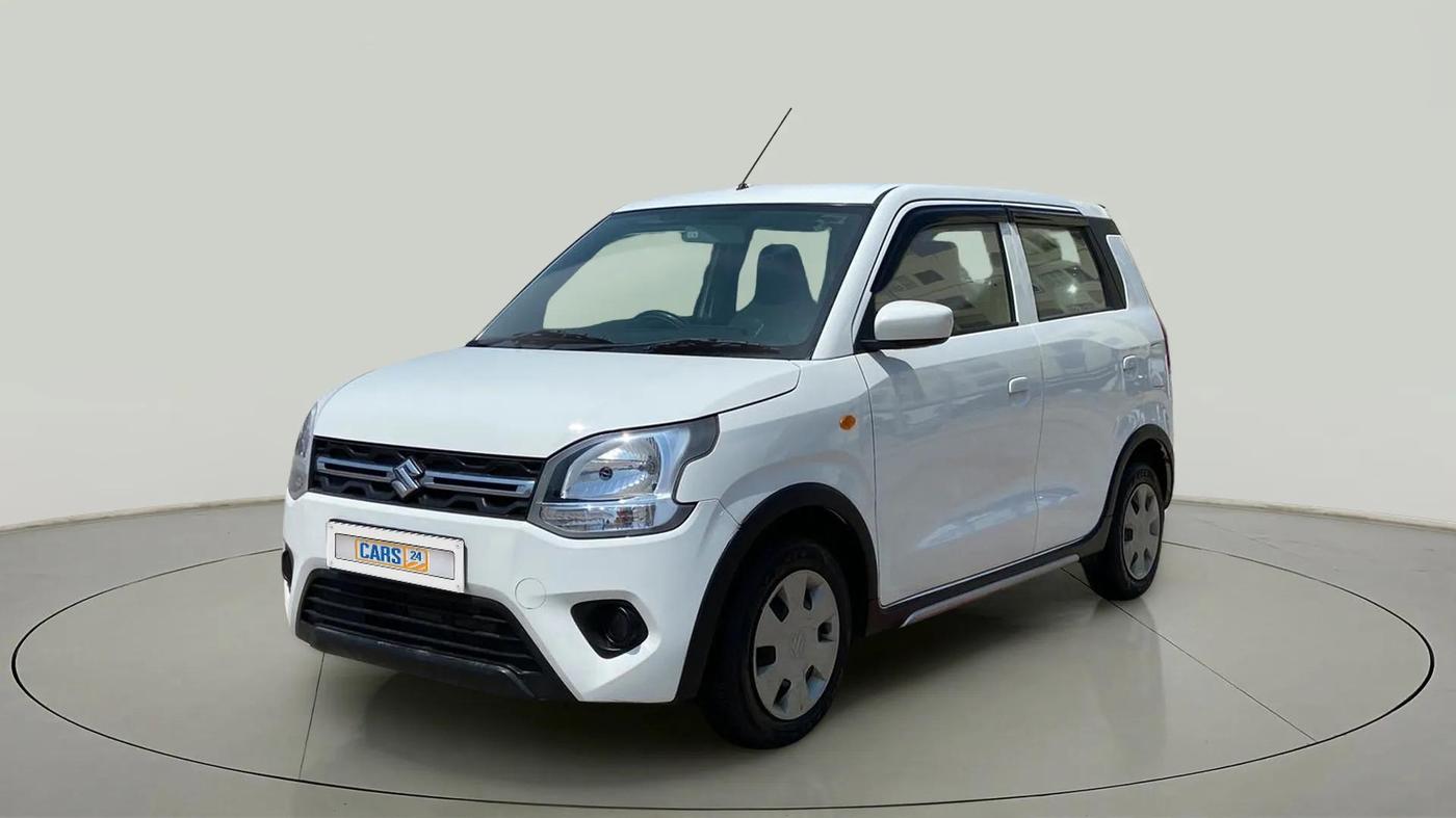 2019 Maruti New Wagon-R VXI 1.0, Petrol, Manual, 25,959 km, Left Front Diagonal