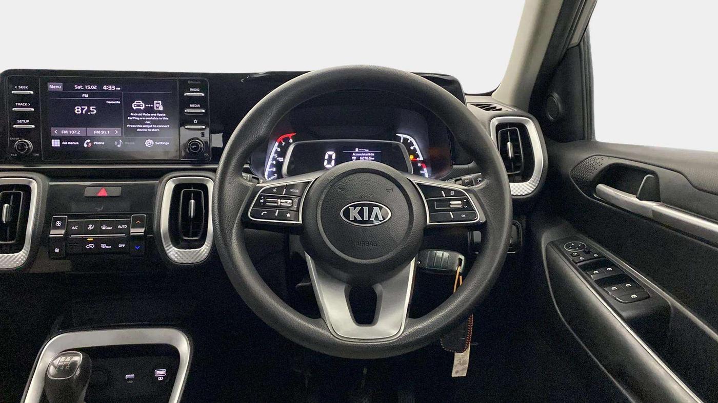 2020 KIA SONET HTK PLUS 1.2, Petrol, Manual, 54,886 km, Steering Wheel Close Up