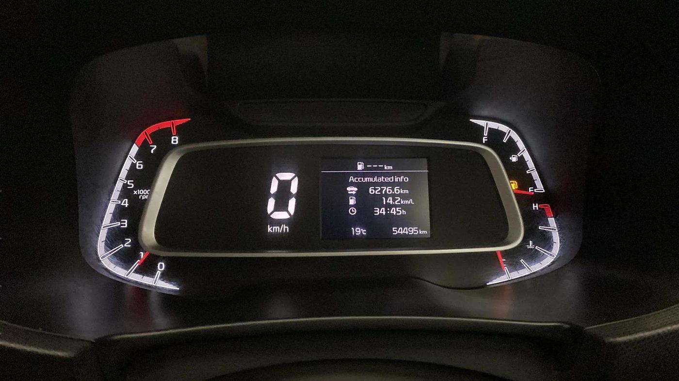 2020 KIA SONET HTK PLUS 1.2, Petrol, Manual, 54,886 km, Odometer Image