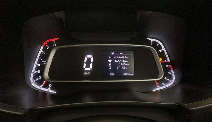 2020 KIA SONET HTK PLUS 1.2, Petrol, Manual, 54,445 km, Odometer Image