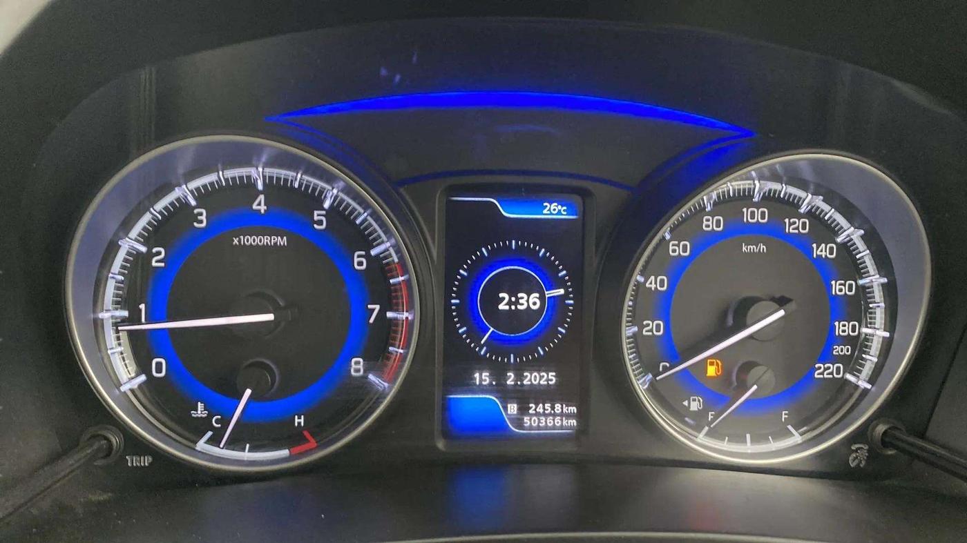 2021 Maruti Baleno ZETA PETROL 1.2, Petrol, Manual, 50,393 km, Odometer Image