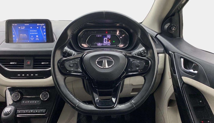 2021 Tata NEXON XZ PLUS (O) PETROL, Petrol, Manual, 40,968 km, Steering Wheel Close Up