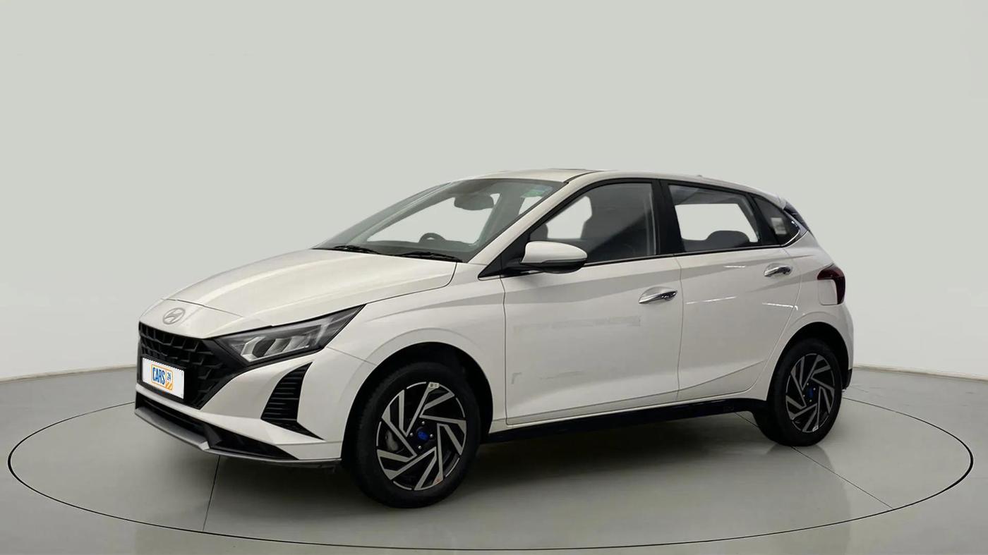 2024 Hyundai NEW I20 ASTA (O) 1.2 MT, Petrol, Manual, 7,736 km, Left Front Diagonal