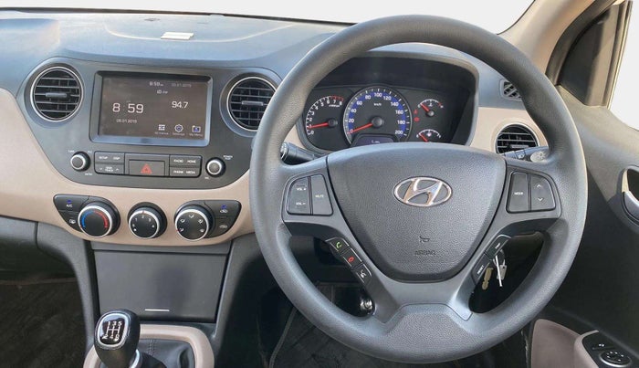 2019 Hyundai Xcent SX 1.2, Petrol, Manual, 20,317 km, Steering Wheel Close Up