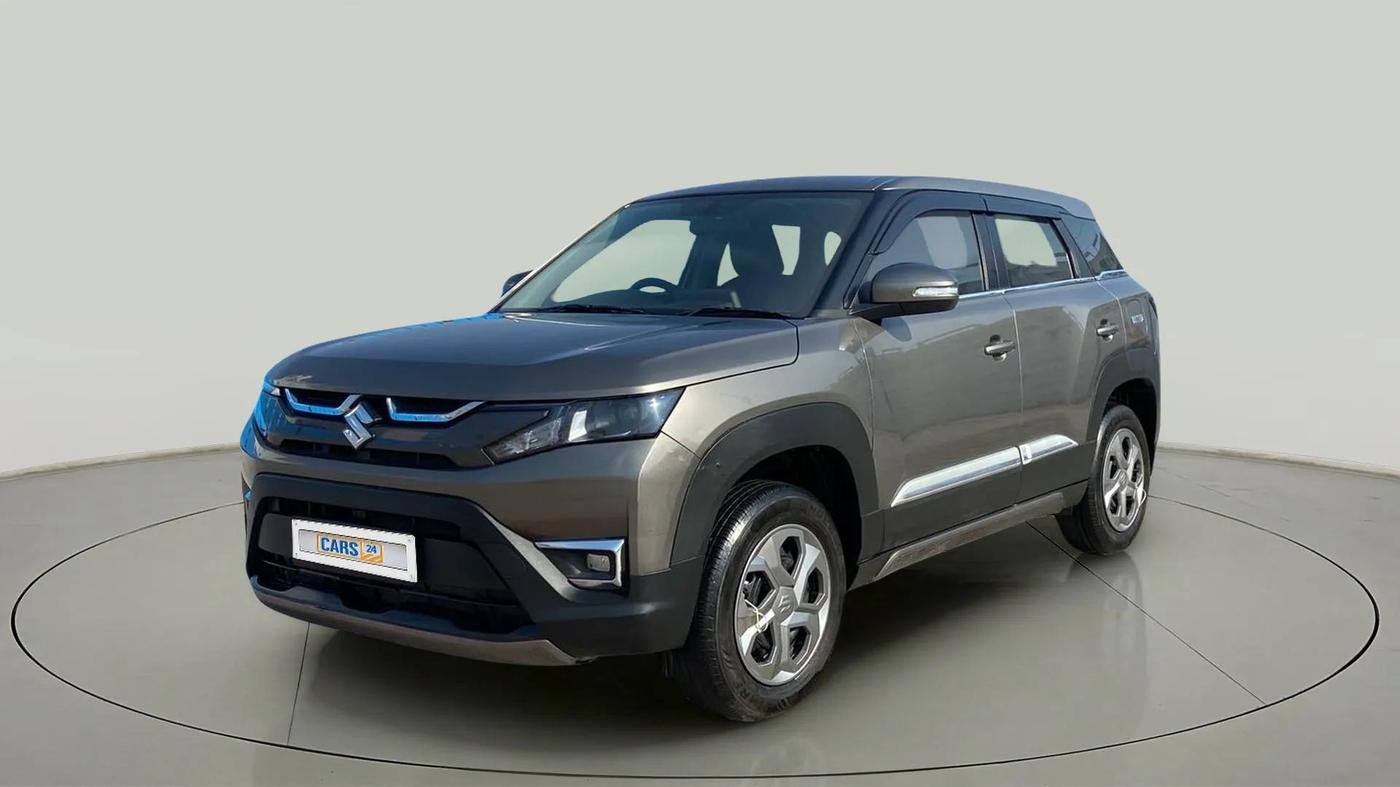 2024 Maruti BREZZA VXI, Petrol, Manual, 5,672 km, Left Front Diagonal