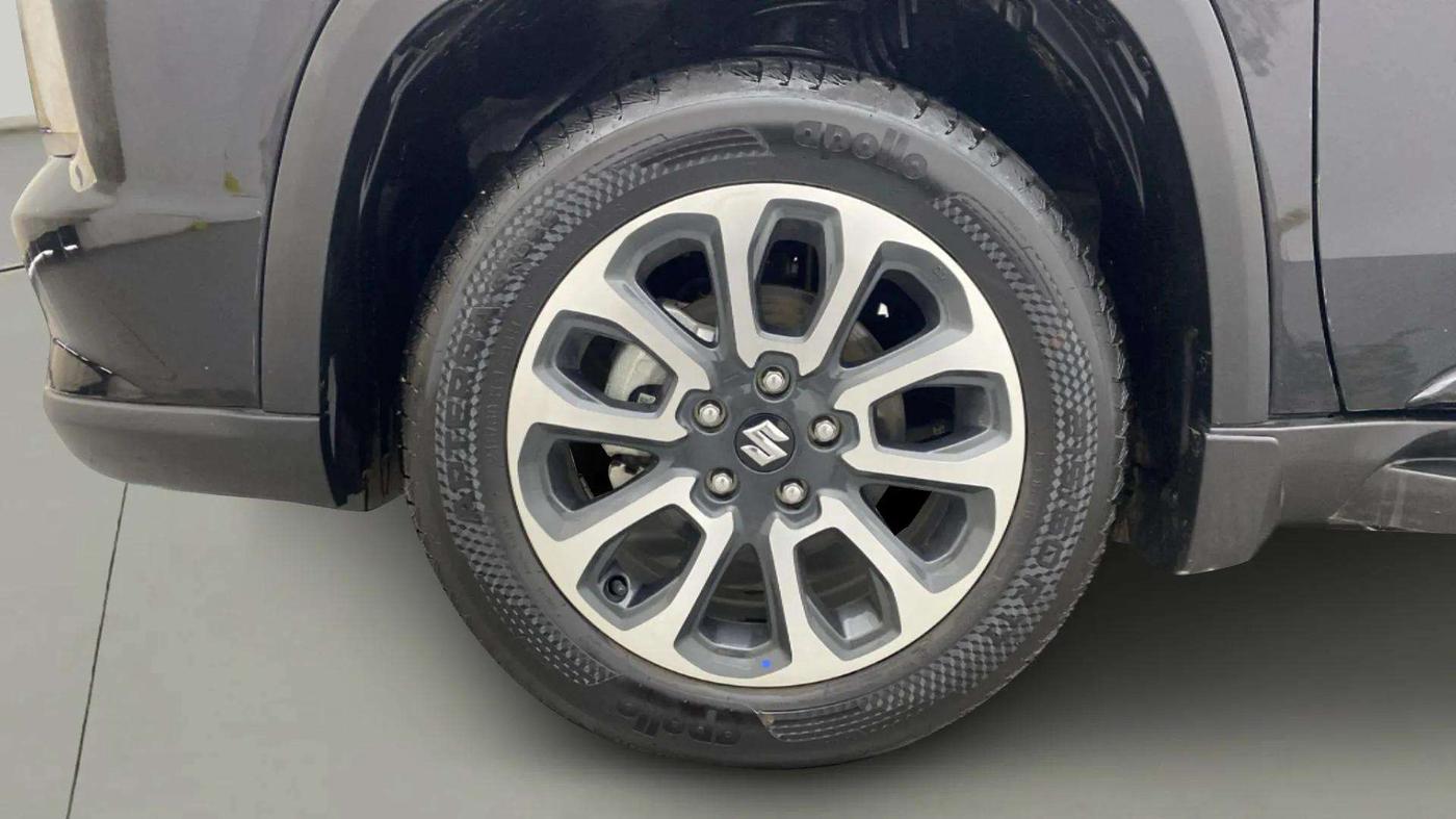 2023 Maruti Grand Vitara ALPHA SMART HYBRID, Petrol, Manual, 14,334 km, Left Front Wheel