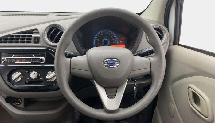 2017 Datsun Redi Go T (O), Petrol, Manual, 52,536 km, Steering Wheel Close Up