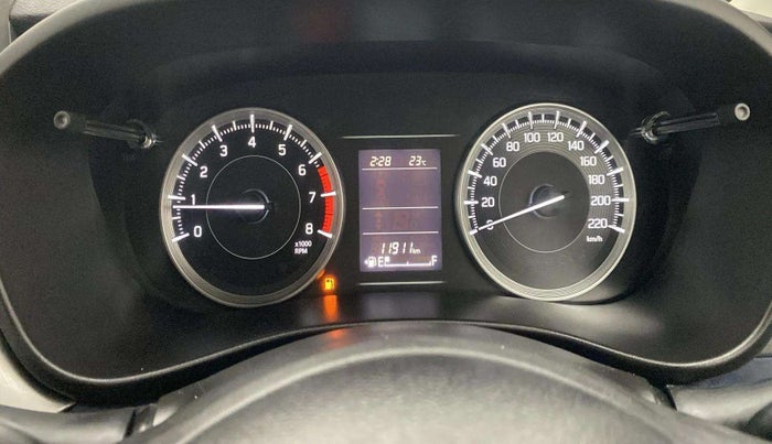 2023 Maruti Baleno SIGMA PETROL 1.2, Petrol, Manual, 11,936 km, Odometer Image