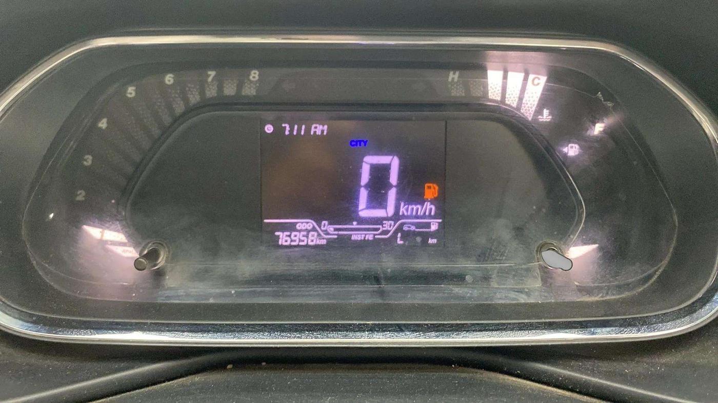 2020 Tata NEXON XZ PETROL, Petrol, Manual, 76,991 km, Odometer Image