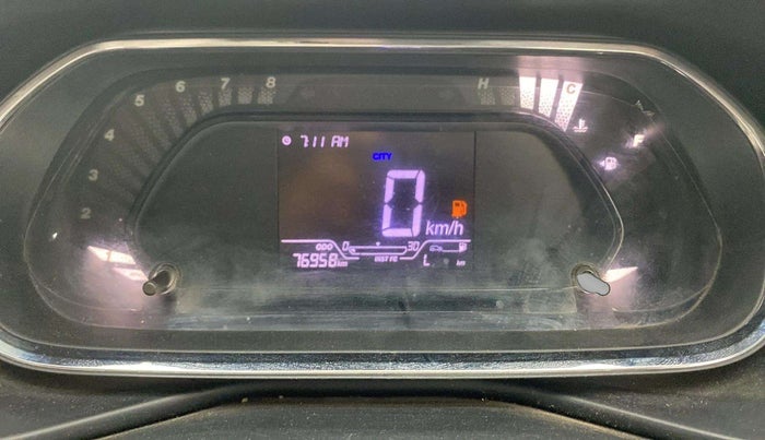 2020 Tata NEXON XZ PETROL, Petrol, Manual, 76,919 km, Odometer Image