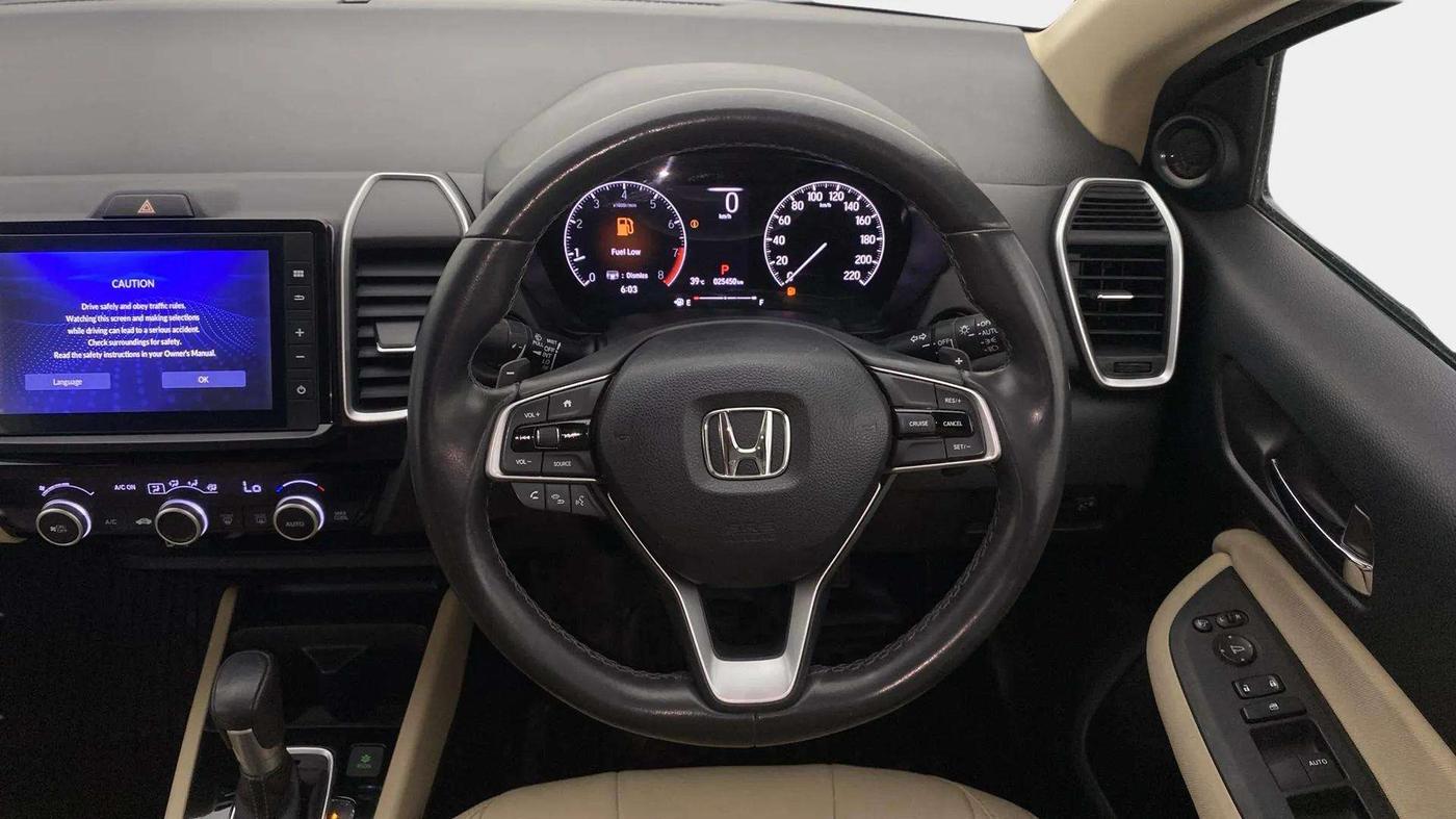 2021 Honda City 1.5L I-VTEC VX CVT, Petrol, Automatic, 25,541 km, Steering Wheel Close Up