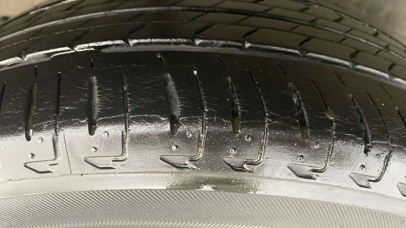 2021 Honda City 1.5L I-VTEC VX CVT, Petrol, Automatic, 25,541 km, Right Rear Tyre Tread