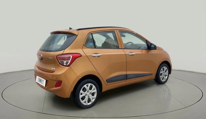 2014 Hyundai Grand i10 SPORTZ 1.2 KAPPA VTVT, Petrol, Manual, 20,817 km, Right Back Diagonal