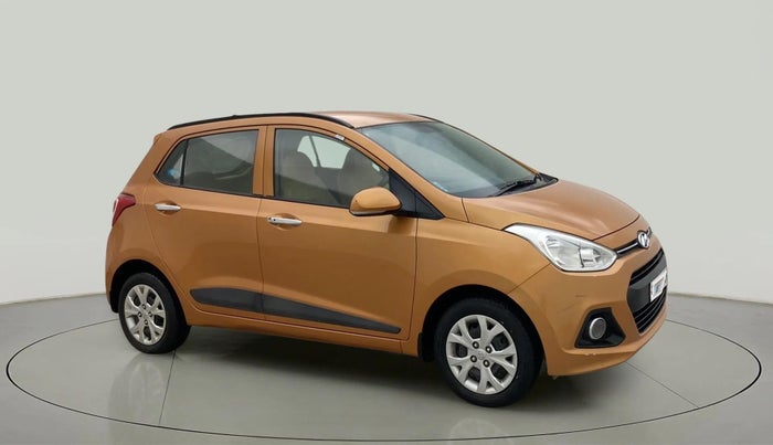 2014 Hyundai Grand i10 SPORTZ 1.2 KAPPA VTVT, Petrol, Manual, 20,817 km, Right Front Diagonal