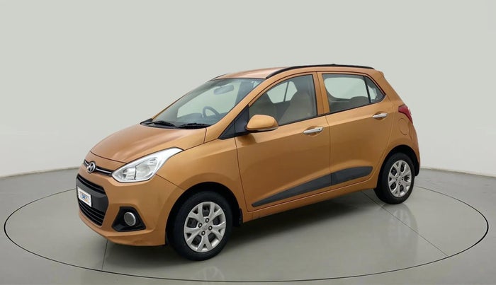 2014 Hyundai Grand i10 SPORTZ 1.2 KAPPA VTVT, Petrol, Manual, 20,817 km, Left Front Diagonal