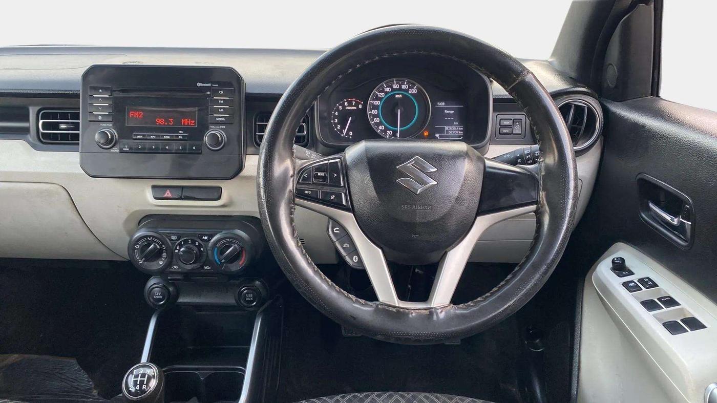 2020 Maruti IGNIS ZETA 1.2, Petrol, Manual, 52,729 km, Steering Wheel Close Up