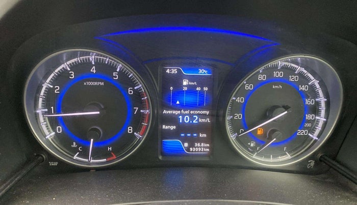 2017 Maruti Baleno ZETA PETROL 1.2, Petrol, Manual, 93,114 km, Odometer Image