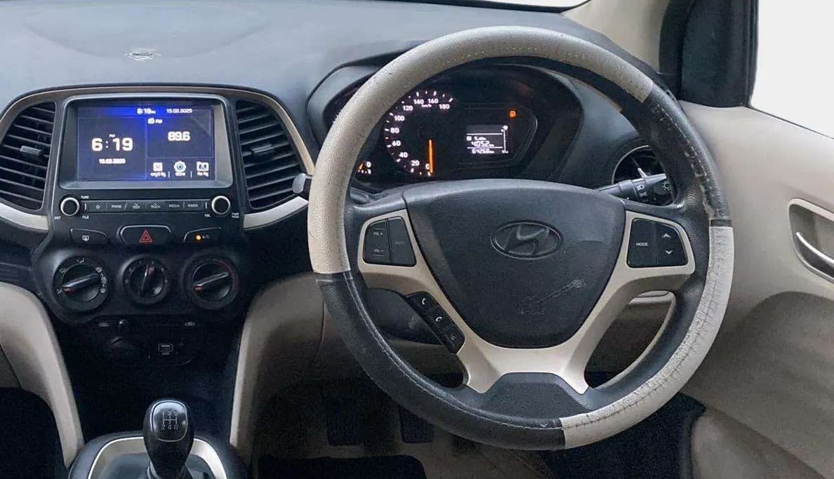 2019 Hyundai NEW SANTRO SPORTZ MT, Petrol, Manual, 64,275 km, Steering Wheel Close Up