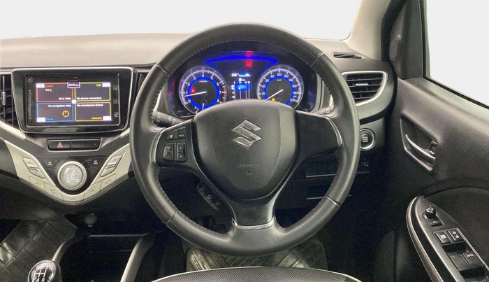2018 Maruti Baleno ALPHA PETROL 1.2, Petrol, Manual, 87,120 km, Steering Wheel Close Up