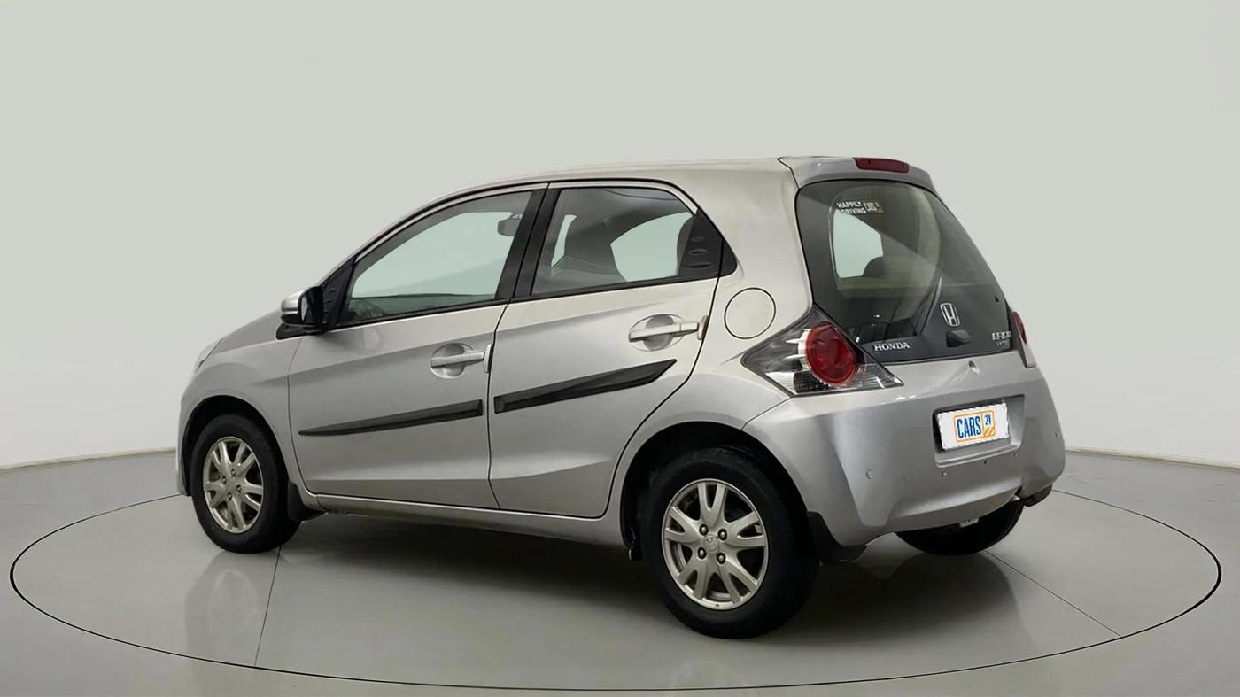 2014 Honda Brio VX MT, Petrol, Manual, 49,256 km, Left Back Diagonal