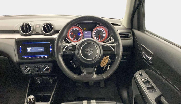 2022 Maruti Swift VXI, Petrol, Manual, 56,077 km, Steering Wheel Close Up