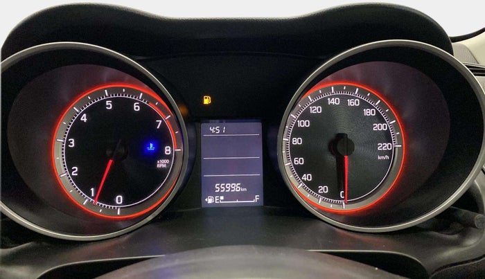 2022 Maruti Swift VXI, Petrol, Manual, 56,077 km, Odometer Image