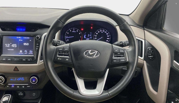 2019 Hyundai Creta SX AT 1.6 PETROL, Petrol, Automatic, 32,291 km, Steering Wheel Close Up