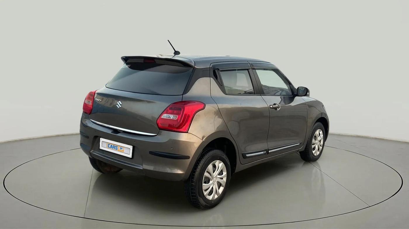 2021 Maruti Swift VXI AMT, Petrol, Automatic, 39,877 km, Right Back Diagonal