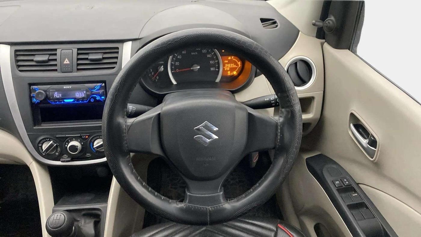 2019 Maruti Celerio VXI (O) CNG, CNG, Manual, 34,735 km, Steering Wheel Close Up