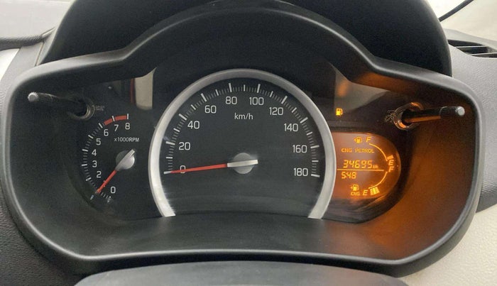 2019 Maruti Celerio VXI (O) CNG, CNG, Manual, 34,735 km, Odometer Image