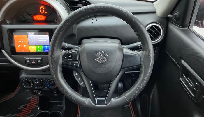 2022 Maruti S PRESSO VXI PLUS AMT, Petrol, Automatic, 5,744 km, Steering Wheel Close Up