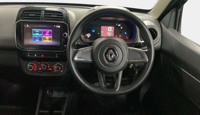 2021 Renault Kwid RXT 1.0 AMT (O), Petrol, Automatic, 45,822 km, Steering Wheel Close Up