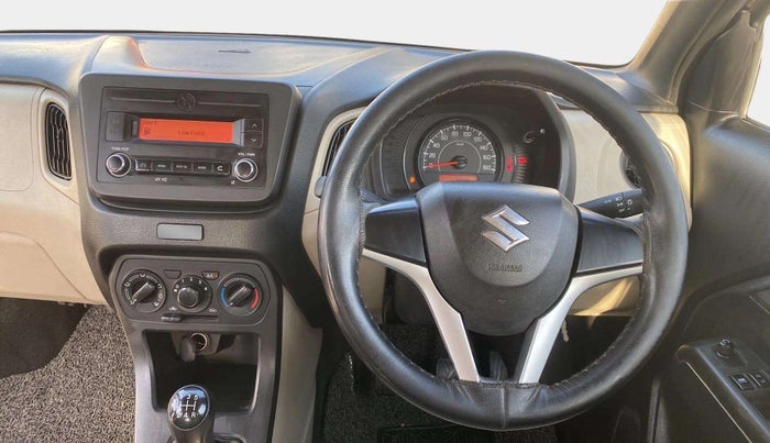 2019 Maruti New Wagon-R VXI 1.0, Petrol, Manual, 38,075 km, Steering Wheel Close Up