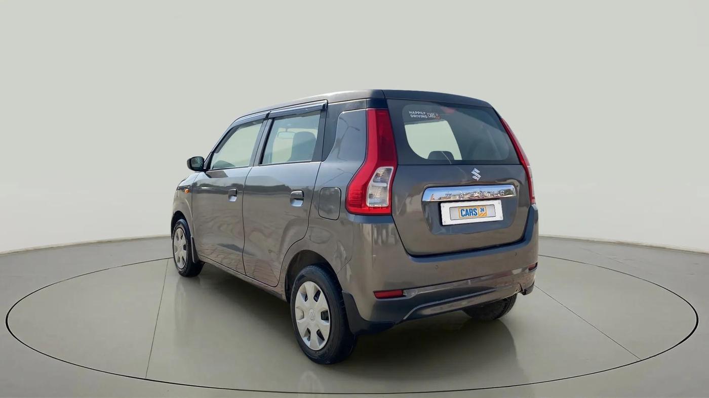 2019 Maruti New Wagon-R VXI 1.0, Petrol, Manual, 38,237 km, Left Back Diagonal