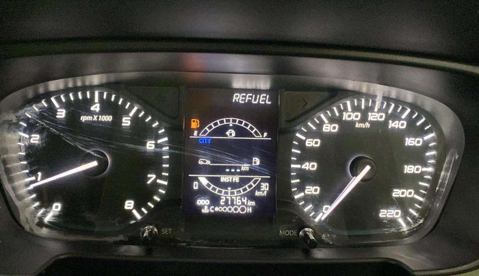 2023 Tata PUNCH ADVENTURE MT, Petrol, Manual, 27,822 km, Odometer Image