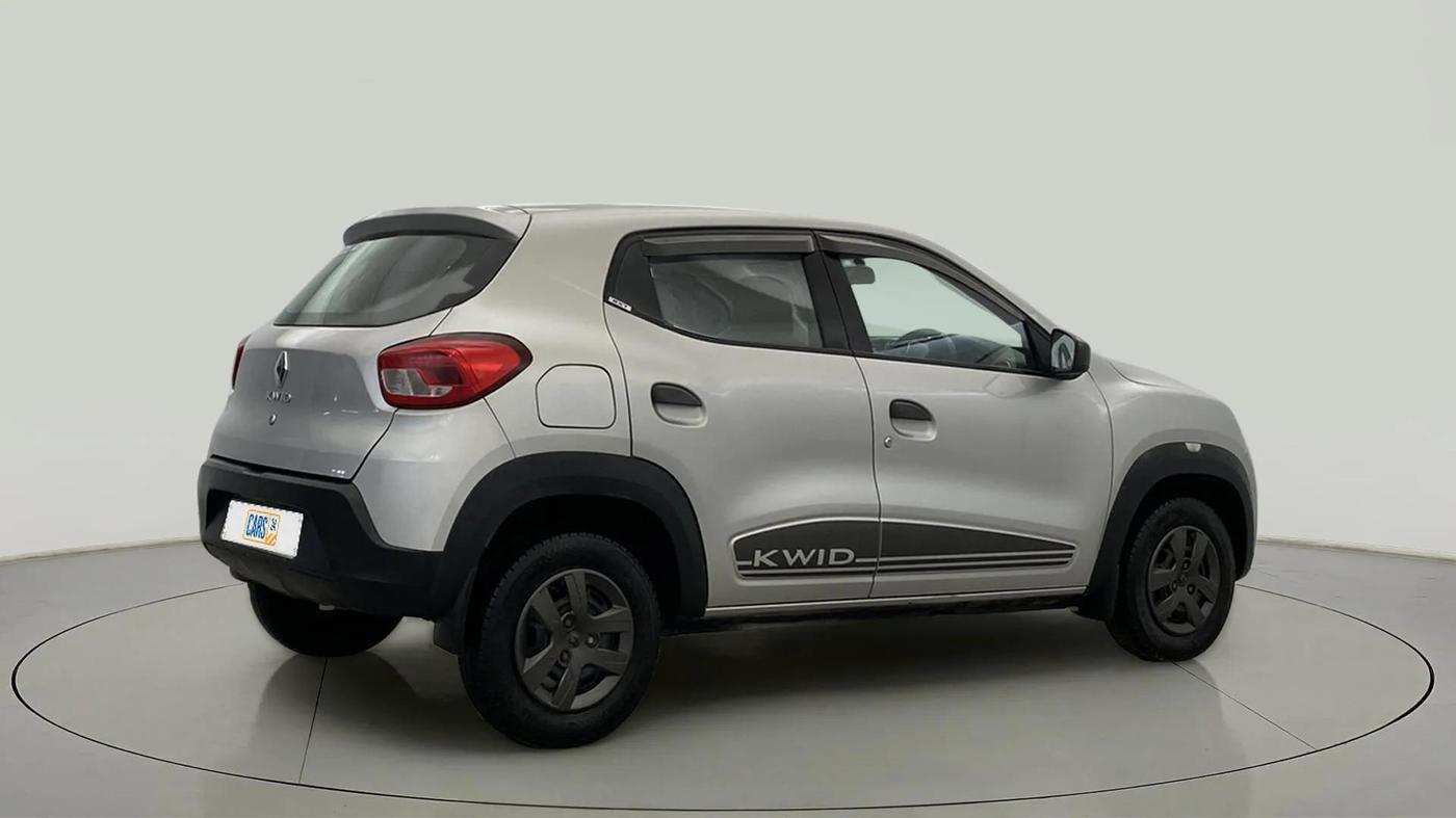 2019 Renault Kwid RXT 1.0 (O), Petrol, Manual, 27,354 km, Right Back Diagonal