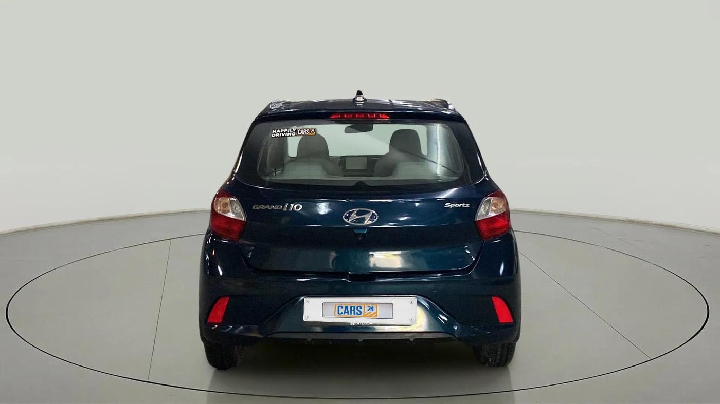 2021 Hyundai GRAND I10 NIOS SPORTZ AMT 1.2 KAPPA VTVT, Petrol, Automatic, 38,796 km, Back/Rear