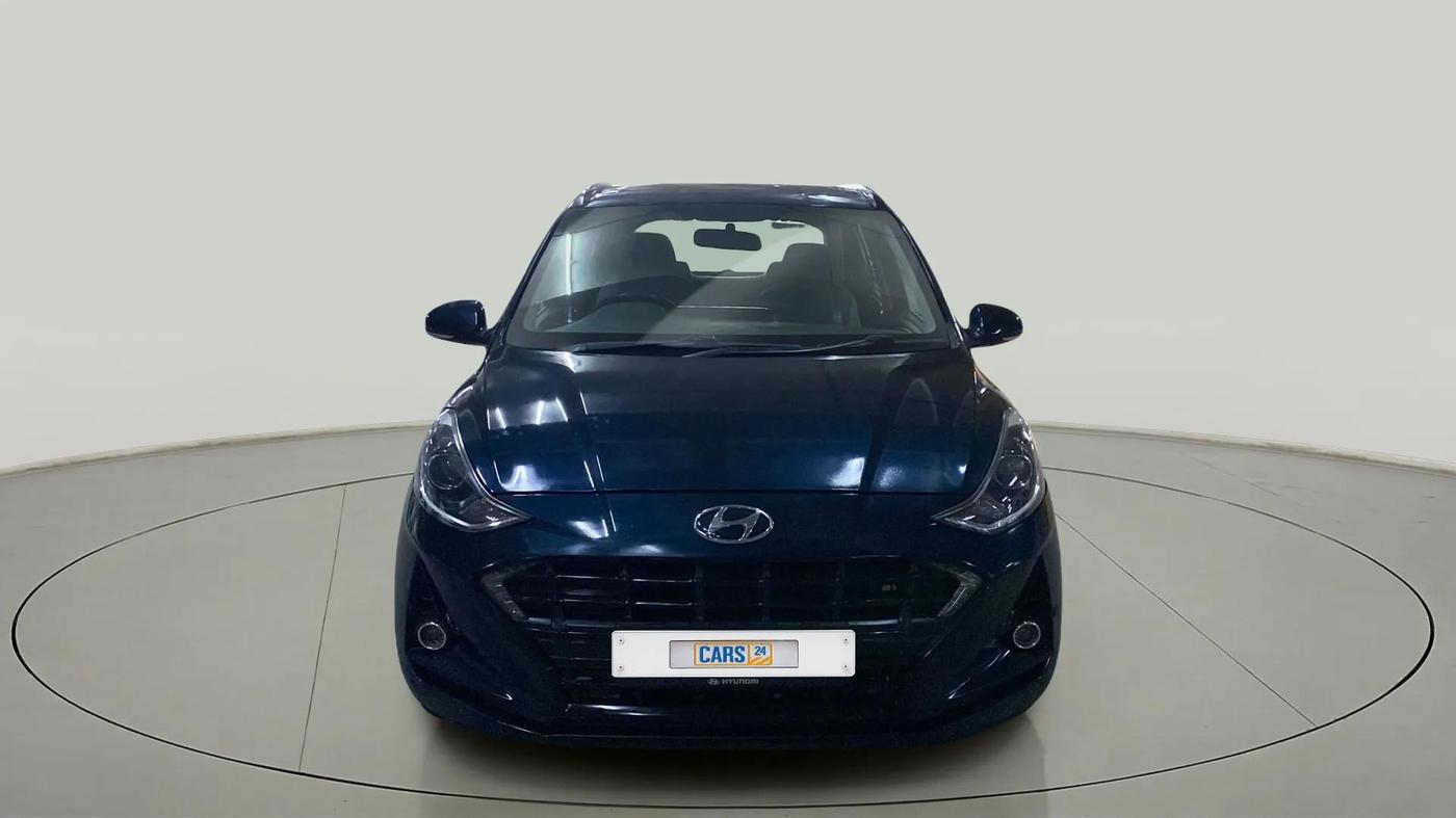 2021 Hyundai GRAND I10 NIOS SPORTZ AMT 1.2 KAPPA VTVT, Petrol, Automatic, 38,796 km, Front