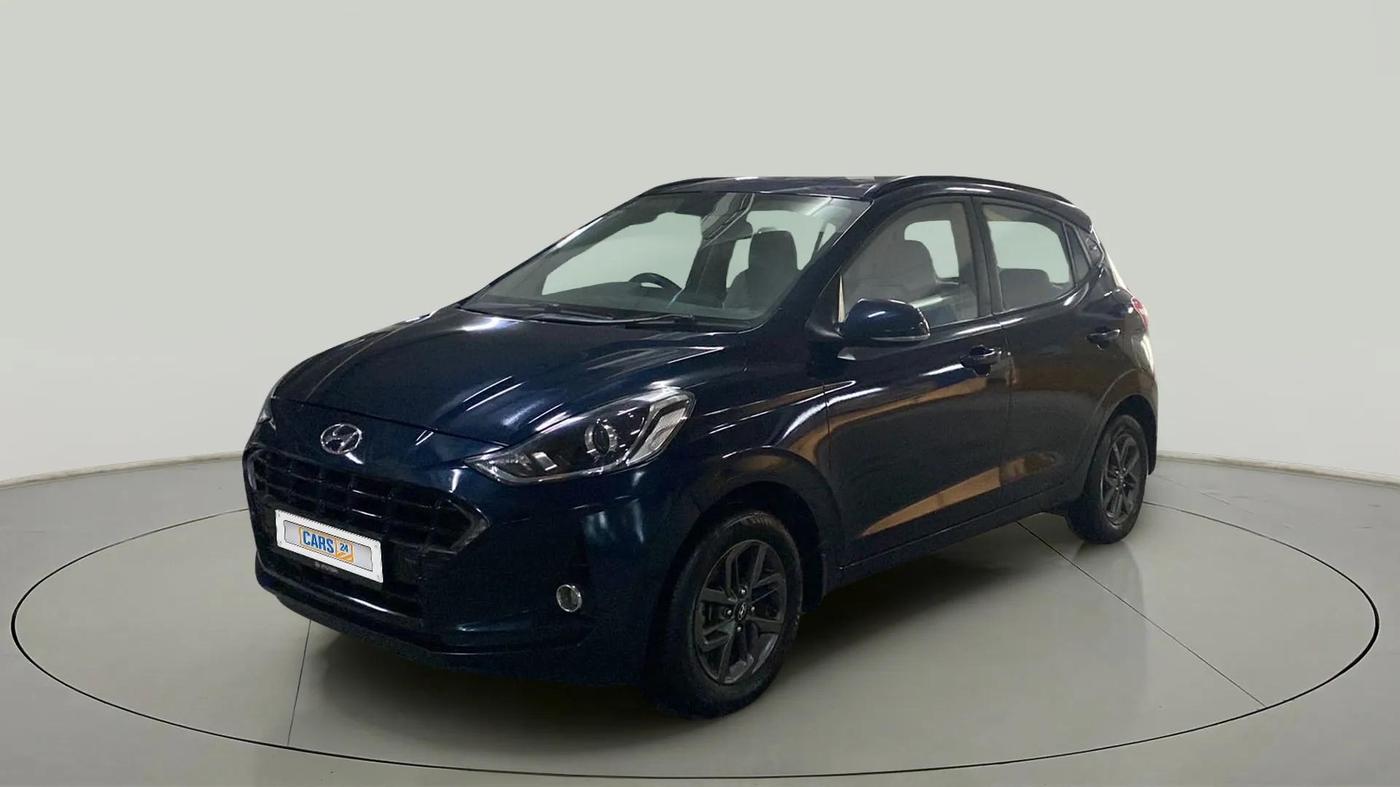 2021 Hyundai GRAND I10 NIOS SPORTZ AMT 1.2 KAPPA VTVT, Petrol, Automatic, 38,796 km, Left Front Diagonal