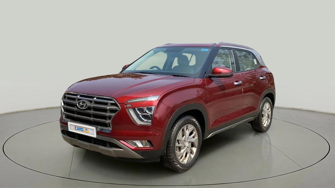 2020 Hyundai Creta SX 1.5 PETROL, Petrol, Manual, 21,938 km, Left Front Diagonal