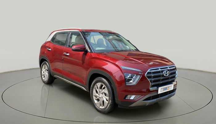 2020 Hyundai Creta SX 1.5 PETROL, Petrol, Manual, 21,619 km, Right Front Diagonal